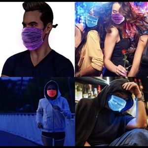 Light up face masks 🤩🤩